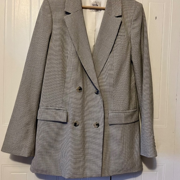 Aritzia Little Moon Plaid Blazer - Picture 2 of 11
